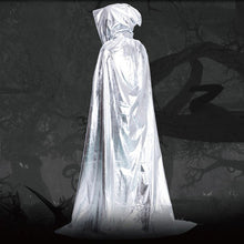 Load image into Gallery viewer, Halloween Cosplay Adult Hooded Robe Cloak Cape Costume Midnight Cloak Witches Cloak Halloween Accessories Multi Color