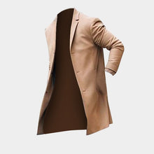 Load image into Gallery viewer, 2019 Winter Fashion Men's Trench Long Jackets Coats Classic Jackets Solid Slim Fit Outwear Hombre INCERUN Overcoat Men Clothes