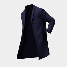 Load image into Gallery viewer, 2019 Winter Fashion Men's Trench Long Jackets Coats Classic Jackets Solid Slim Fit Outwear Hombre INCERUN Overcoat Men Clothes